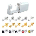 Wholesale Surgical Steel Star Earring Studs Disposable Ear Piercing Unit Safe Sterile Easier Ear Piercing Gun Machine